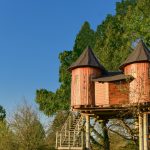 Une maison dans les branches dans la Vienne