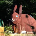 La maison lapin du parc DéfiPlanet' dans la Vienne près de Poitiers (86)