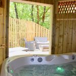 Jacuzzi dans les arbres