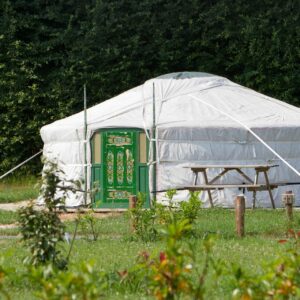 Une Yourte Mongole du parc insolite DéfiPlanet'