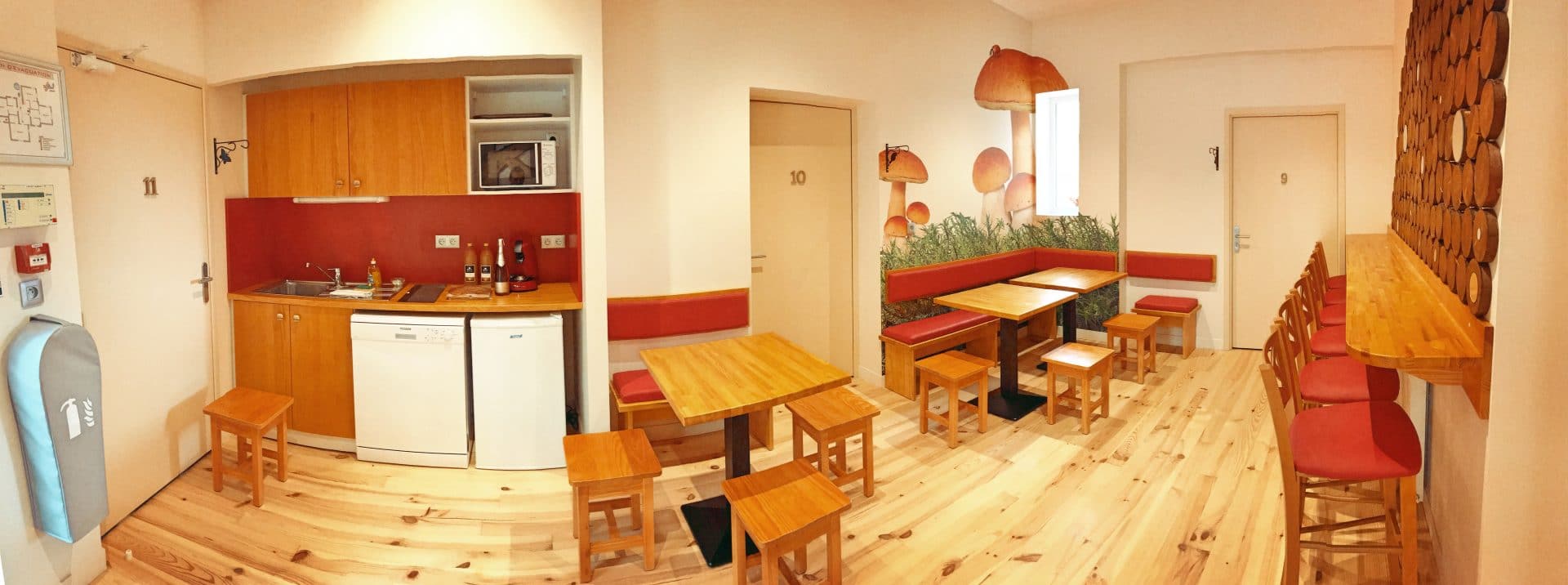 espace commun Chambre d'hotel