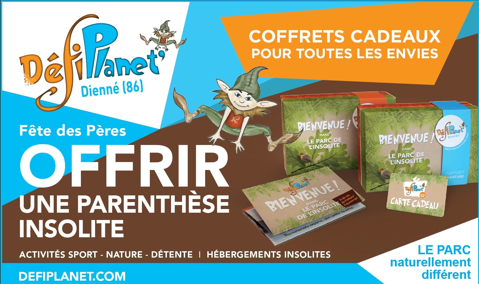 Coffret cadeau Liberté - Defiplanet