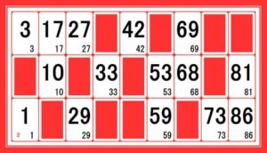 Carton de loto numéro 2 Carton de loto numéro 2