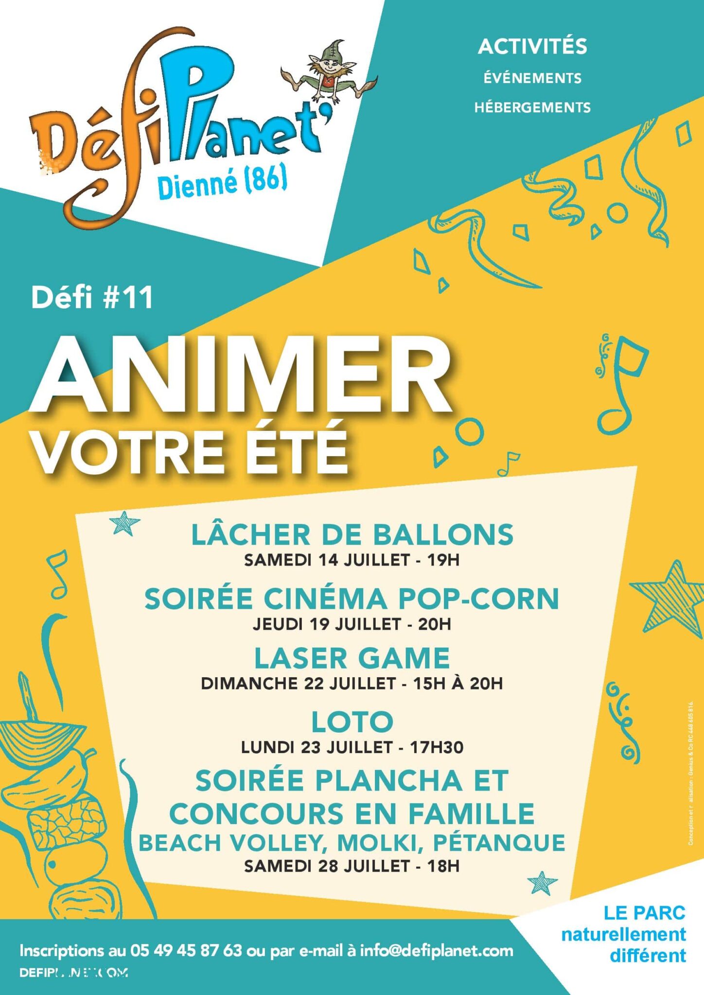 Affiche animations Juillet Affiche animations Juillet