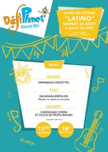 Soirée Latino 25 Août Soirée Latino 25 Août