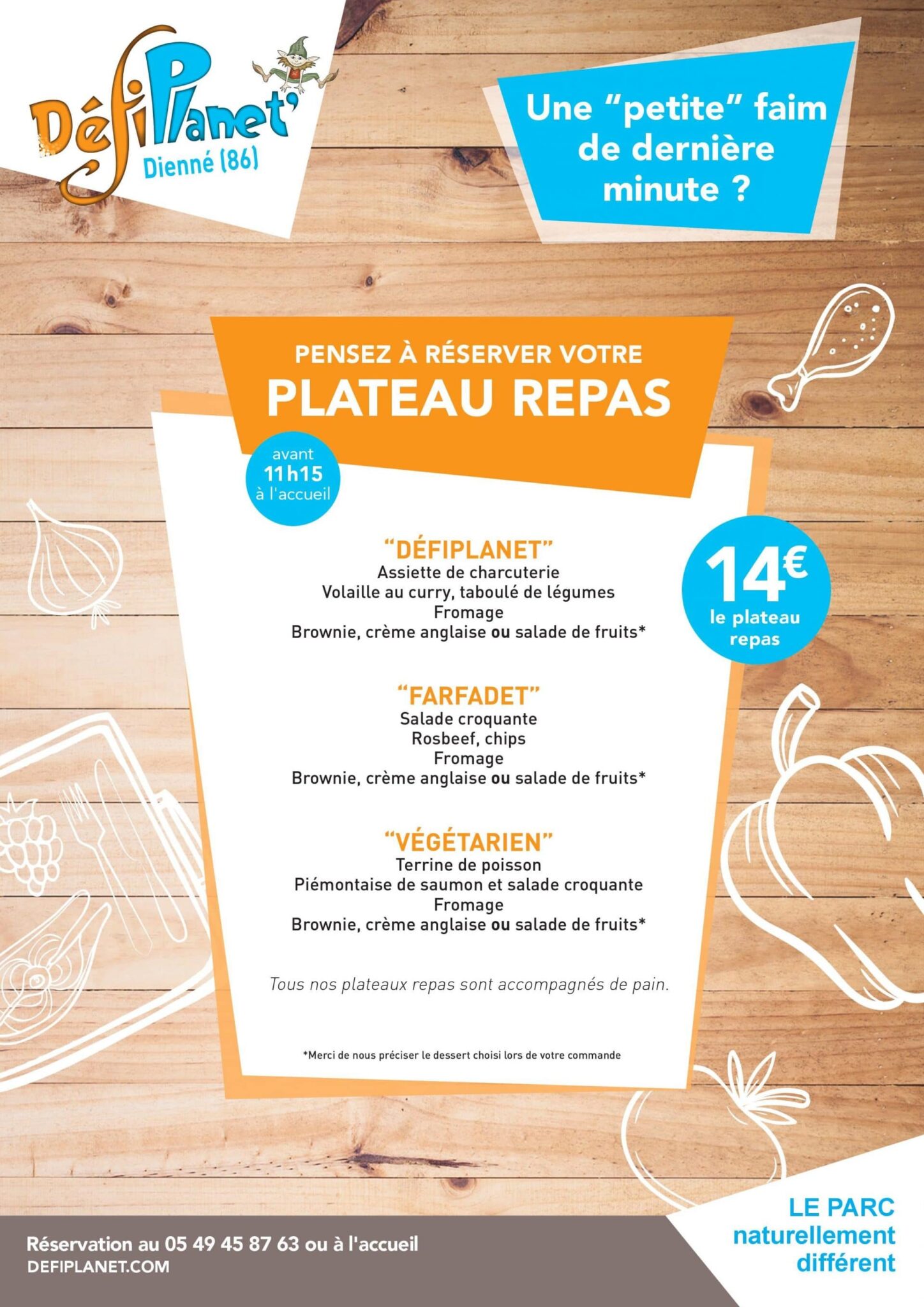Plateau Repas