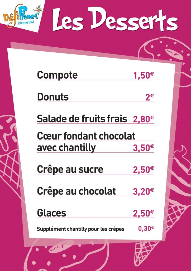 Les Desserts Les Desserts