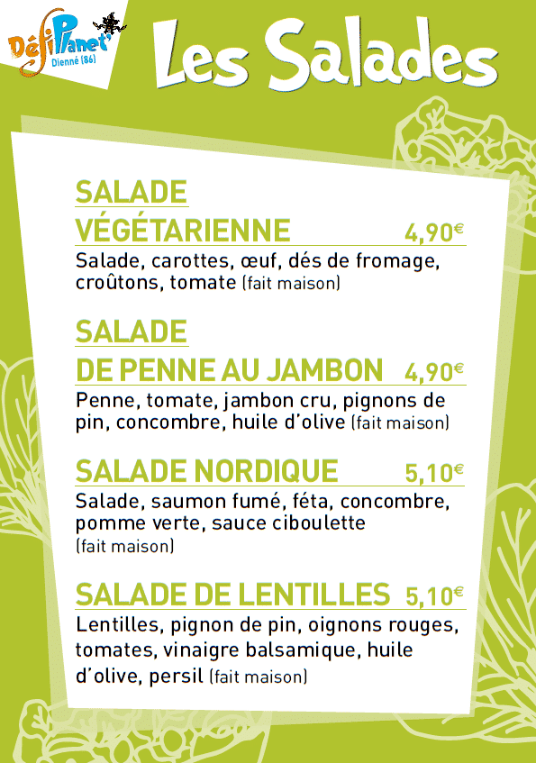 Salades Salades