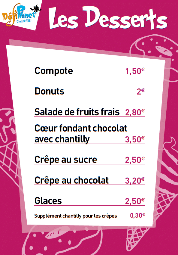 desserts desserts
