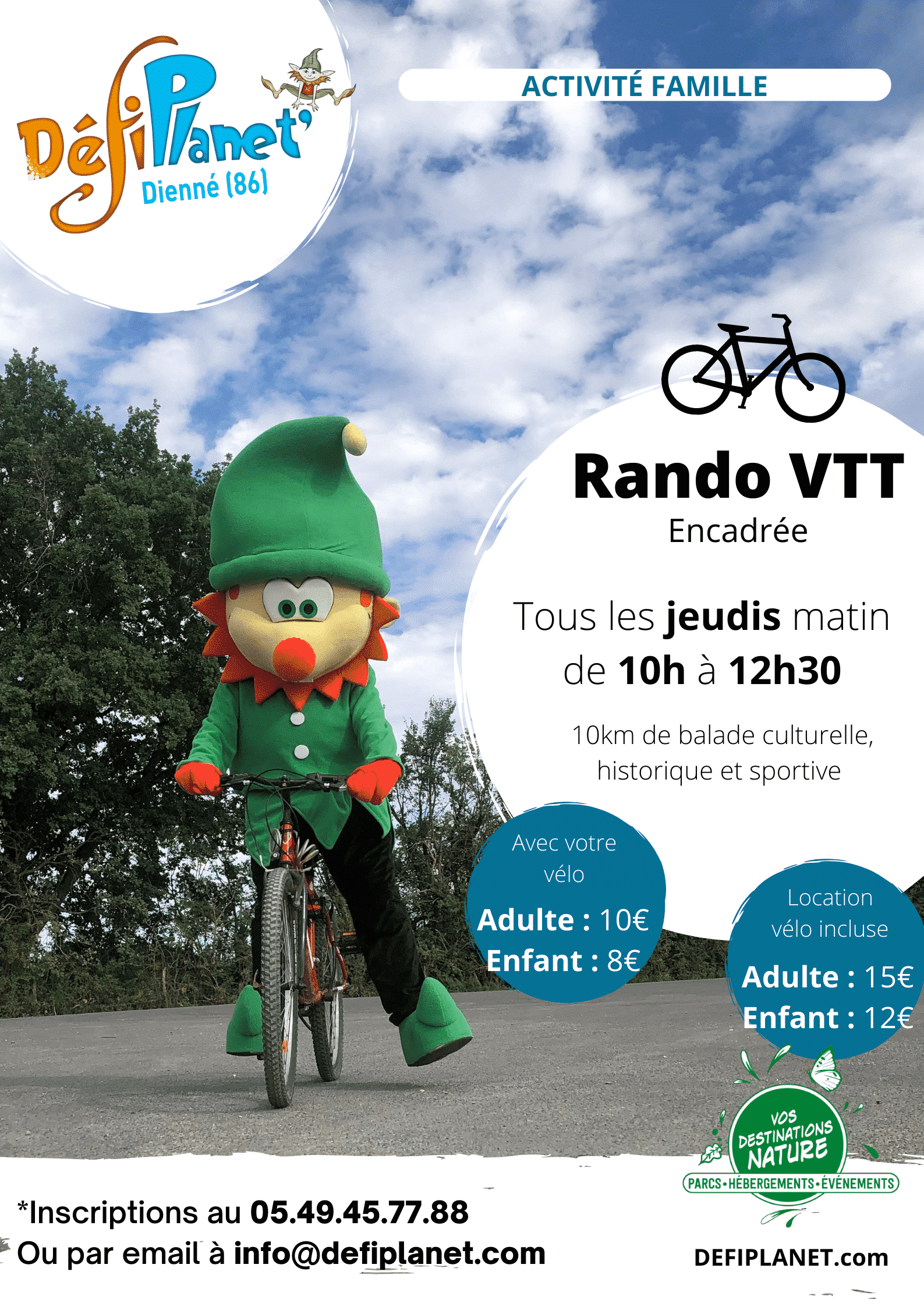 Animation rando vélo Animation rando vélo
