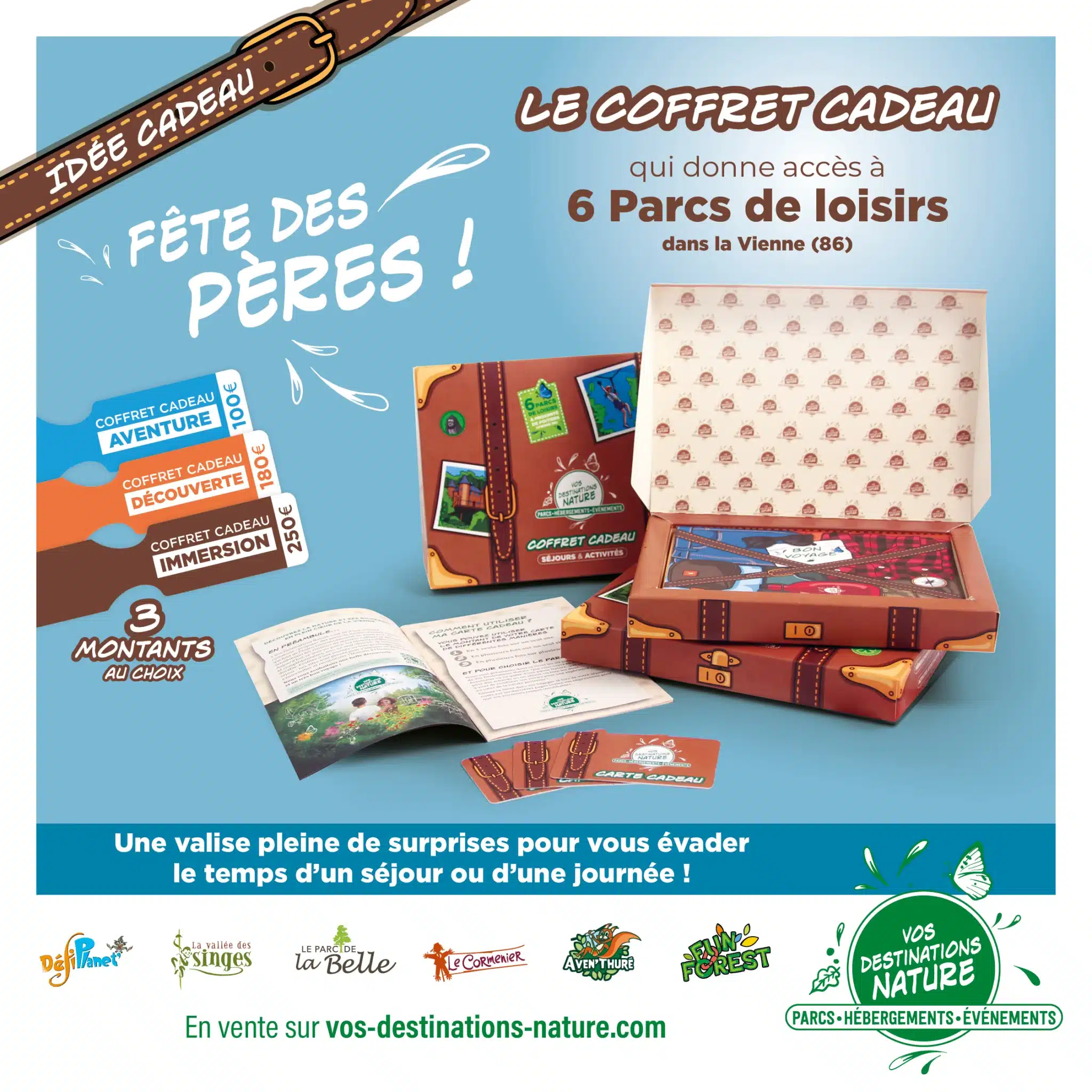 Coffret cadeau fête des pères