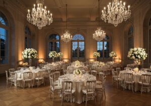 Choisir la salle pour mariage 200 personnes parfaite pour une grande fête.