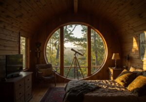Offrez une expérience unique dans un logement dans les arbres près du futuroscope pour une escapade magique.