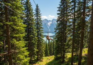 Des parcours stimulants pour vivre des moments forts en nature et tester son courage.