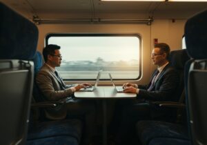 Réduire le stress lié aux déplacements en choisissant une réunion entreprise accessible en train.